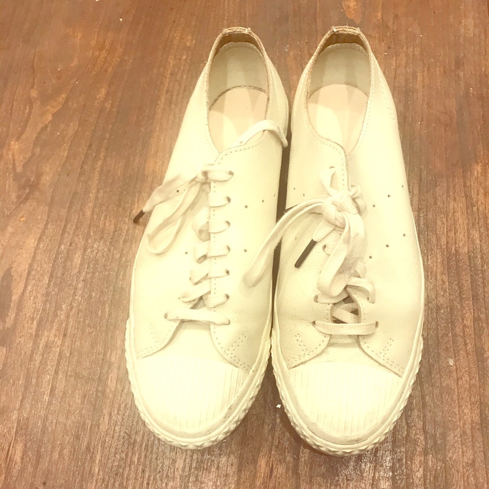 Creme Leather PF Flyers!